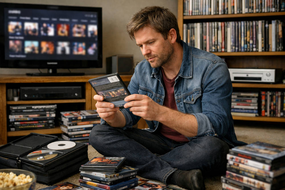De streamingvluchteling kiest bewust voor de fysieke dvd